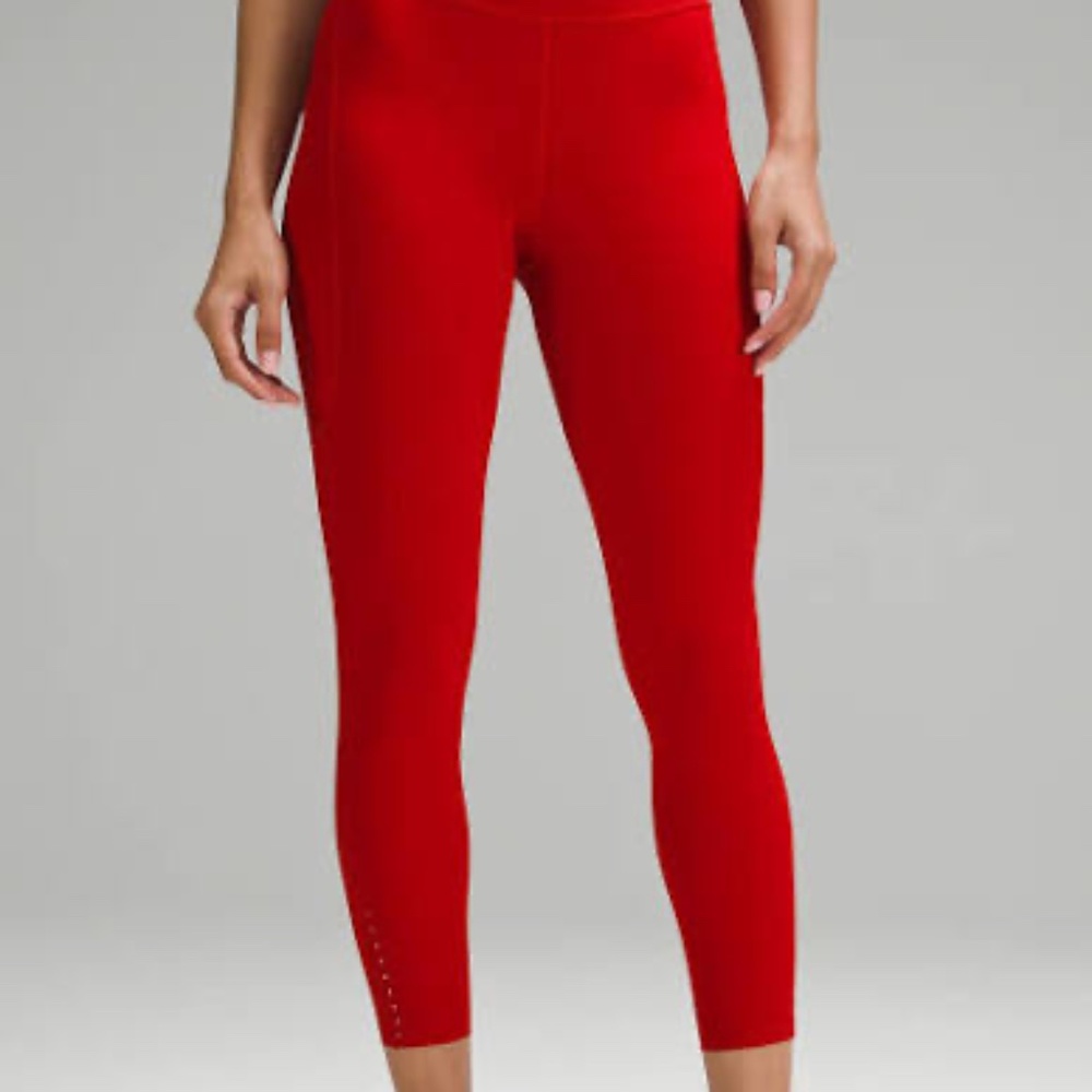 Lululemon Fast & Free 7/8 Tight II *Non-Reflective Nulux 25"